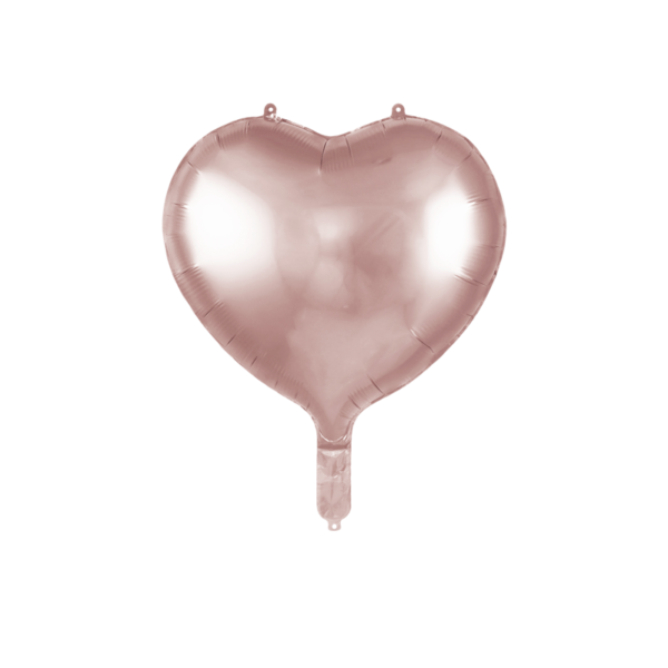 Heart-Shaped Foil Balloon (17 inches) – Multiple Color Options - Image 5