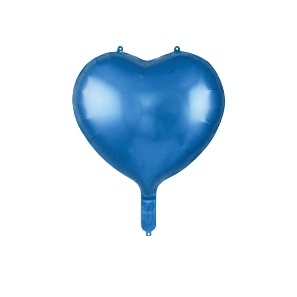 Heart-Shaped Foil Balloon (17 inches) – Multiple Color Options - Image 3