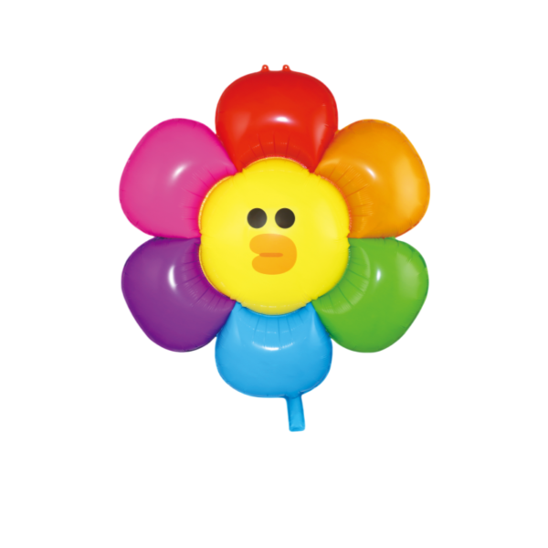 Whimsical Floating Flying Cartoon Sunflower - Image 5